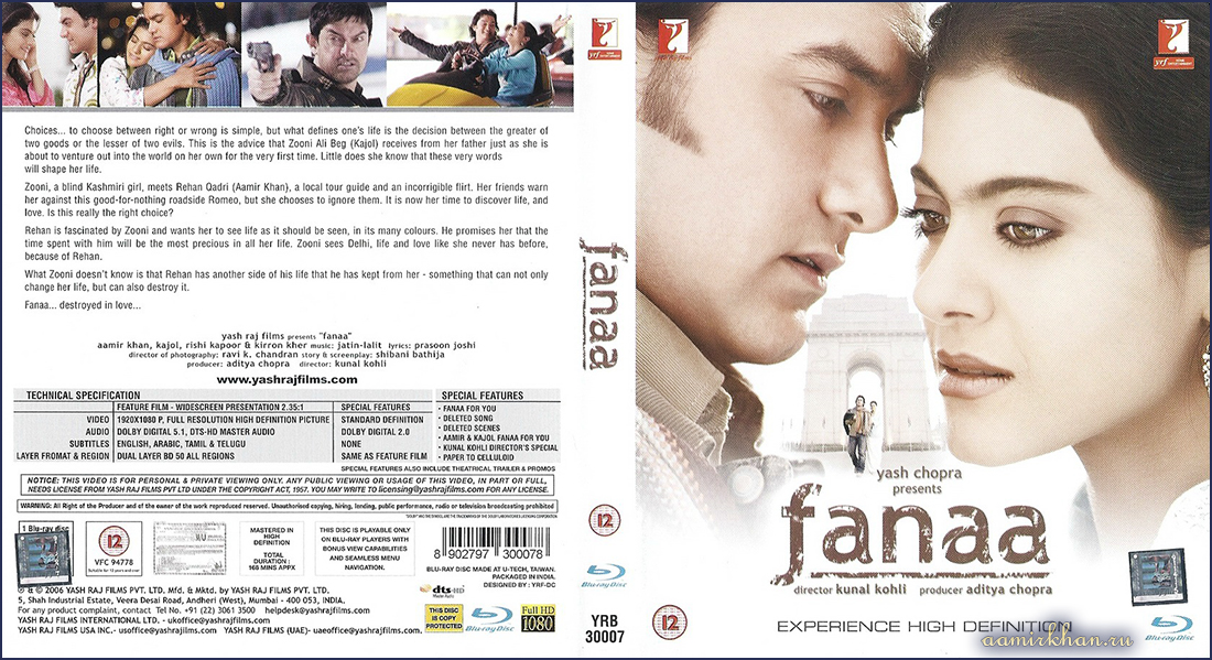 fanaa movie with english subtitles